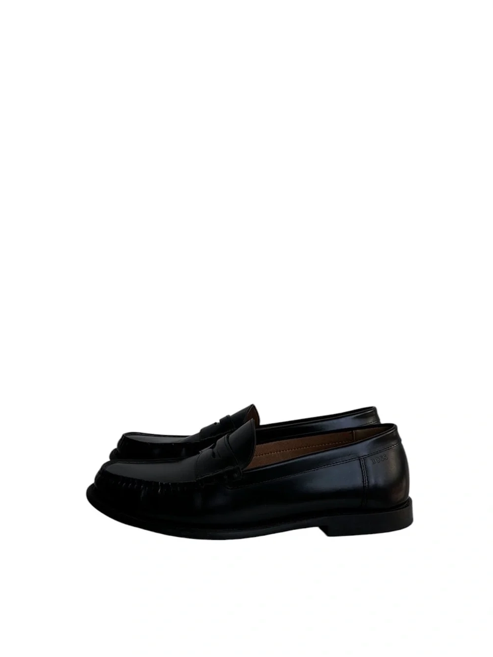 Hugo Boss Leather Penny Loafers
